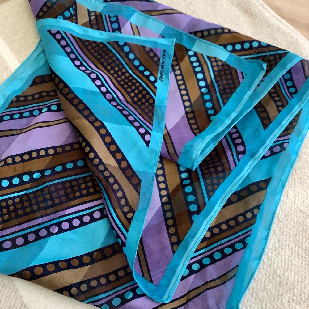 J NY Retro Print Scarf